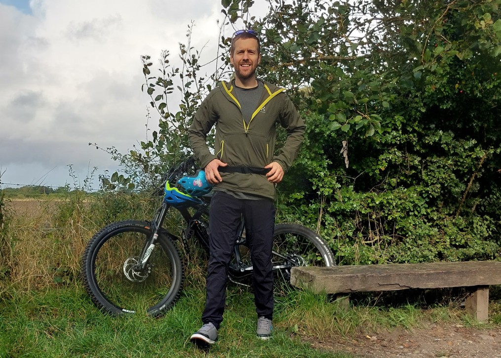 Me with my bike